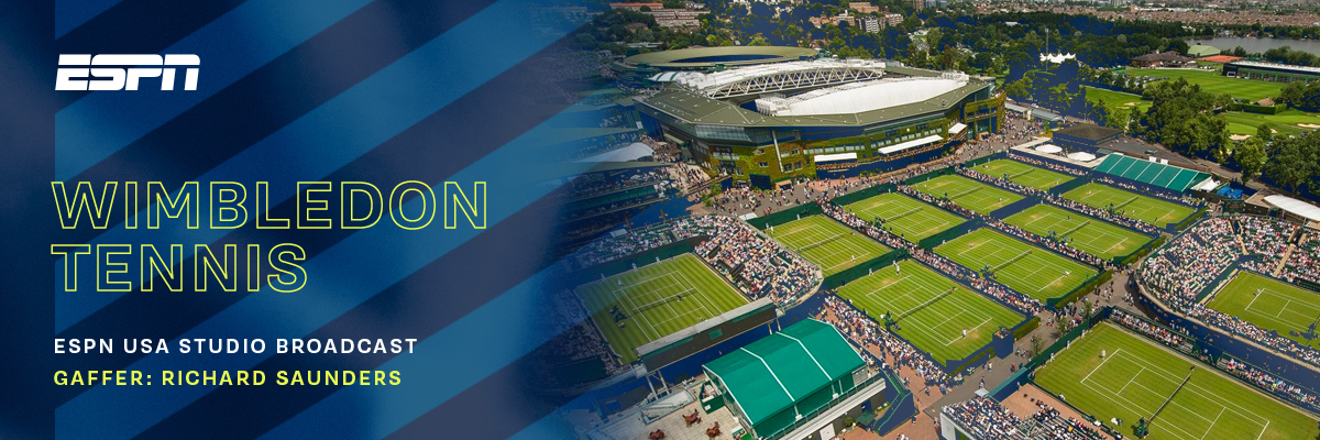Wimbledon Tennis - Gaffer: Richard Saunders
