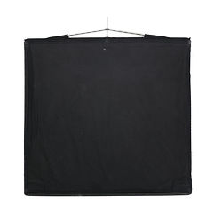 Picture of Floppy Flag Black 4' X 4'