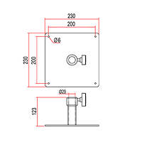 Picture of Large Turtle Base Plate (T54200)