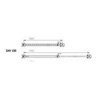 Picture of Adjustable Drop Arm 1.1M - 1.7M (DAV100)